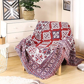 Mua Thảm trải sàn họa tiết thổ cẩm Ấn Độ  Thảm VIntage  Khăn phủ sofa 130x180cm DC8