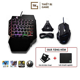 Mua Combo bộ chuyển đổi BSP P5 và bàn phím K15  chuột X3 chơi game PUBG Mobile  Free Fire  ROS