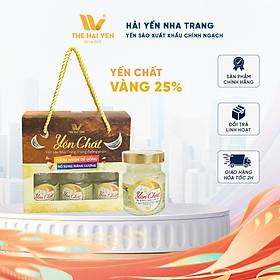 Yến Sào Nha Trang Chưng Đường Phèn The Hai Yen Yến chất 25% Lốc 5+1