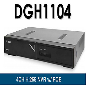 Mua ĐẦU GHI HÌNH IP AVTECH 4 KÊNH ( có PoE) - Hàng Nhập Khẩu