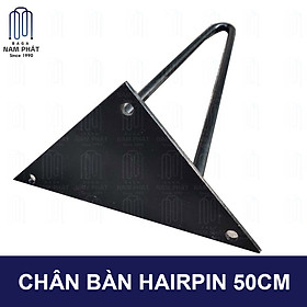 Mua Chân Bàn Hairpin 50cm Nam Phát