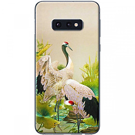 Ốp lưng dành cho Samsung S10E Chim hạc