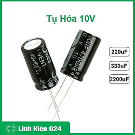 Mua Tụ hóa 10V tụ điện phân cực đủ giá trị