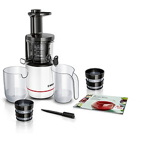 Mua Máy ép chậm Bosch MESM500W 150W 2 bộ lọc (trắng) - Hàng chính hãng