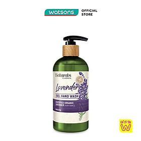 Gel Rửa Tay Naturals By Watsons Hương Lavender True Natural Lavender Gel Hand Wash 400ml