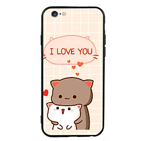 Ốp lưng viền TPU cho điện thoại Iphone 6 Plus/6s Plus - I Love U