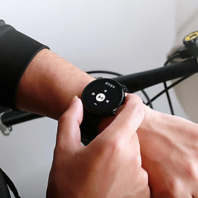 Sports Smartwatch Fitness Tracker Calorie Counter Pedometer Black