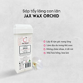 Sáp tẩy lông con lăn Jax Wax Bluebell 100ml - Orchid (da nhạy cảm)