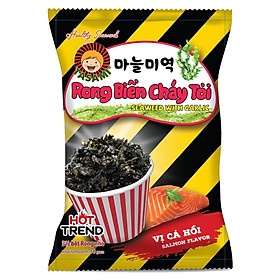 Rong biển cháy tỏi TASAMI Gói 10g Nguyên vị,Trứng muối, Phomai, Cá hồi