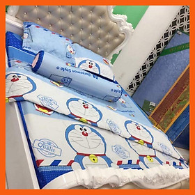 Mua Vỏ gối ôm hoa Doremon chấm bi