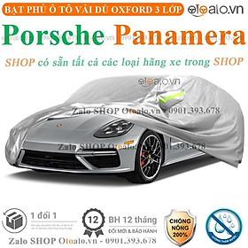 Bạt che phủ xe ô tô Porsche Panamera 3 lớp cao cấp