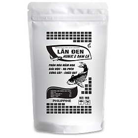 Phân bón Lân đen Humic Đạm Cá Tốt cho tất cả các loại cây trồng 1kg