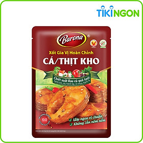 Xốt gia vị hoàn chỉnh cá/thịt kho BARONA