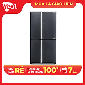 Mua Tủ lạnh Sharp Inverter 572 lít 4 cửa SJ-FX640V-SL Model 2021 - Hàng chính hãng (chỉ giao HCM)