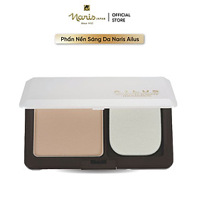 Phấn nền sáng da Naris Ailus WH Beauty Powder Foundation 10g