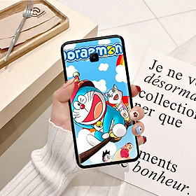 Ốp lưng điện thoại Samsung Galaxy J4 Core viền silicon dẻo TPU  hình Doremon Phiêu Lưu - Hàng chính hãng