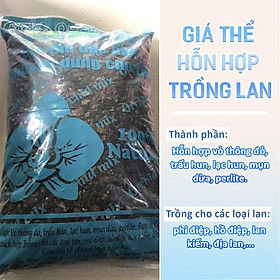 Mua 1kg Hỗn Hợp Giá Thể Trồng Lan Cao Cấp - Đầy Đủ Dinh Dưỡng - Qua Đã Xử Lý cho người tập chơi