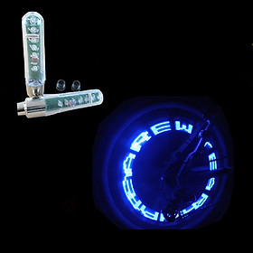 Đèn Gắn Van Lốp Bánh Xe 1 Màu 7 Bóng Led Chạy Chữ Với 6 Mẫu Hình (Tự động Cảm biến Ánh sáng & Chuyển động) Cho Xe Đạp/ Xe Máy/ Ô Tô/ Xe Hơi Mai Lee