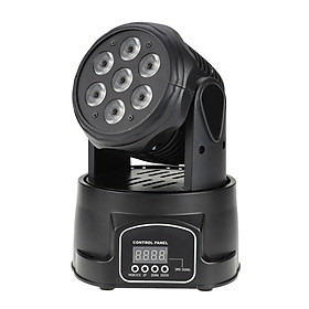 Đèn LED RGBW 4 Trong 1 Đầu Di Chuyển DMX512 (70W 7 Đèn)