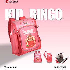 Balo Học Sinh Thời Trang SAKOS KID CONEZO - Họa Tiết Dễ Thương, Siêu Nhẹ, Bảo Vệ Đôi Vai Và Cột Sống Của Trẻ