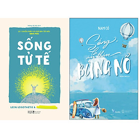 Combo 2 Cuốn Sách: Sống Tử Tế + Sống, Là Âm Thầm Bùng Nổ