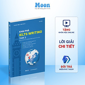 Sách ID Khai Phá IELTS WRITING Task2, Luyện Thi WRITING IELTS MoonBook