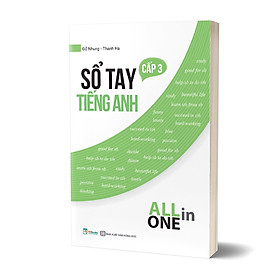 Sổ tay tiếng anh cấp 3 - All in one