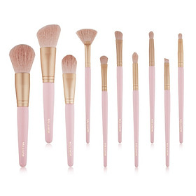 10Pcs Makeup Brushes Set Powder Foundation Brush Lip Cosmetic Beauty Make Up Brushes Tool Blush Blending Eyeshadow Brush
