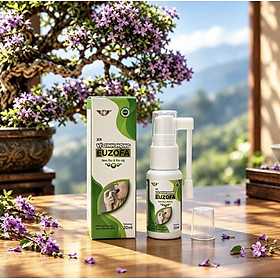 Xịt vệ sinh họng euzofa Kingphar , chai 20ml , giảm ho, đau rát họng, khan tiếng