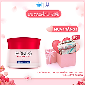 Kem Ngăn Ngừa Lão Hóa Pond's Age Miracle Ban Đêm (50g)