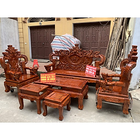 Mua Bộ bàn ghế Rồng Khuỳnh gỗ xà cừ