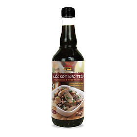 Nước Sốt Kho Tiêu (500 ml) - Thương hiệu Chay Ngon Hùng Phát