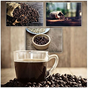 Bộ 3 Tranh Hương Cà Phê W014
