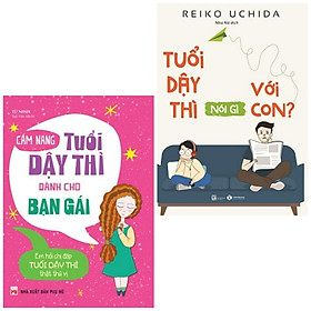 Nơi bán Combo Sách Thấu Hiểu Về Tuổi Dậy Thì: Cẩm Nang Tuổi Dậy Thì Dành Cho Bạn Gái + Tuổi Dậy Thì Nói Gì Với Con? - ( Top Sách Bán Chạy Nhất / Tặng Kèm Bookmark Greenlife) - Giá Từ -1đ