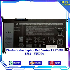 Mua Pin dành cho Laptop Dell Vostro 15 V5581 5581 YRDD6 - Hàng Nhập Khẩu