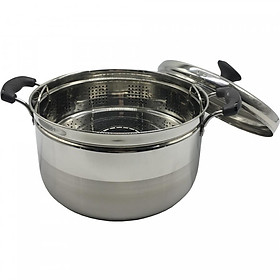 Mua Nồi hấp đa năng Hoàng Gia 1 đáy size 23cm nấu trên mọi loại bếp