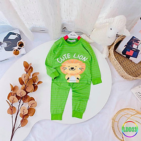 Bộ Dài Tay Cho Bé LDD23 Đồ Bộ Thun Lạnh Cao Cấp Mềm Mịn Thoáng Mát Hàng Chuẩn Loại 1 MINKY MOM