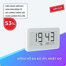 Đòng Hồ Tích Hợp Đo Độ Ẩm, Nhiệt Độ Đo Lường Chính Xác Vói Kích Thước Nhỏ Gọn Chỉ 60g