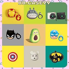 Mua VỎ BỌC BẢO VỆ Hộp Sạc Tai Nghe Bluetooth Không Dây (3) - Case Tai Nghe 1/ 2/ i12/ Pro - bb.case99