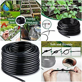 DÂY TƯỚI CÂY PE ĐEN 6MM - 6LY (4/7MM) LOẠI TỐT CHO HỆ THỐNG TƯỚI