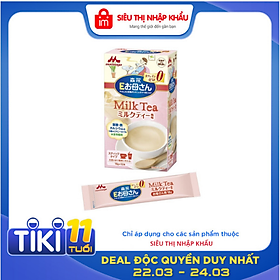 Sữa Bầu Morinaga Nội Địa Vị Trà Sữa (12 Gói x 18g)