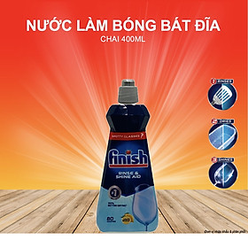 Nước bóng Finish (chất trợ xả) dùng trong máy rửa chén bát