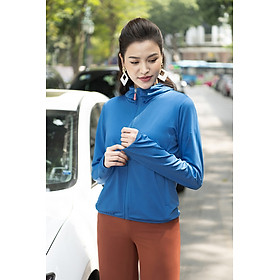 Áo Khoác Chống Nắng Nữ LUPERI ACN01 vải dày dặn chống tia UV gây hại cho da có khóa 2 bên tặng khẩu trang kháng khuẩn