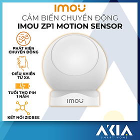 Mua Cảm biến chuyển động Imou Motion Sensor ZP1 - Phát hiện chuyển động con người  Tạo tự động bật tắt đèn hoặc báo động  kết nối app Imou - Hàng chính hãng