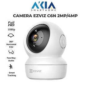 Camera wifi Ezviz C6N không dây xoay 360 độ đàm thoại 2 chiều - Hàng chính hãng - C6N 2M