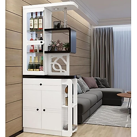 Mua Tủ Vách Ngăn Gỗ MDF Nhập Khẩu Tundo HHP-TVN1904-08 Cao Cấp