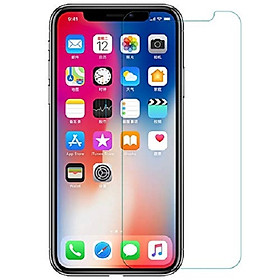 Miếng dán kính cường lực cho iPhone X / Xs (độ cứng 9H, mỏng 0.3mm, hạn chế bám vân tay) - Hàng nhập khẩu