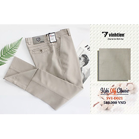 Quần Kaki 0Ly Classic Vĩnh Tiến 589 - Nhiều Màu