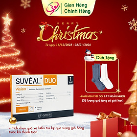 Vitamin Bổ Mắt Cao Cấp Từ Pháp Suvéal Duo: Chống Tia Sáng Xanh, Giảm Tổn Thương Mắt Do Quá Trình Oxh Trong Học Tập, Làm Việc, Tuổi Tác, Phòng Ngừa Và Hỗ Trợ Điều Trị Đục Thủy Tinh Thể, Thoái Hóa Điểm Vàng 