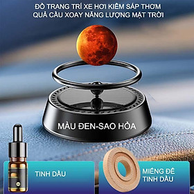 Mua Quả cầu trang trí xe hơi kiêm sáp thơm  tự quay bằng năng lượng mặt trời